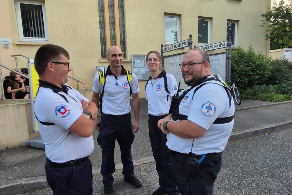 Équipe de secouristes bénévoles de la Croix Blanche 28 en Eure-et-Loir