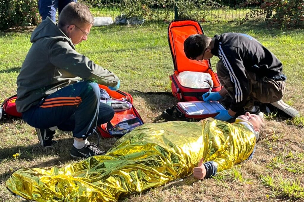 Formation SST à Chateaudun – Prise en charge d'un malaise – Croix Blanche 28